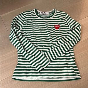 Play Green Striped Shirt